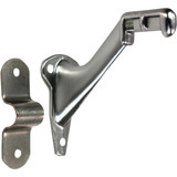 National 1420 Satin Chrome Handrail Bracket, 2 Piece N830134