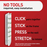 Command 10 lb White Picture Hanging Strips, 4 Pairs 17201-4PK-ES 200848