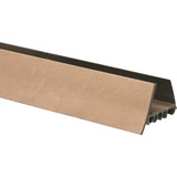 Frost King 1-3/4 In. W. X 36 In. L. Brown Slide-On Door Sweep/Stop UDB77