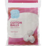 Simply Soft Premium Jumbo Cotton Balls (200-Count) RSS10003