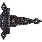 National Hardware 6 In. Black Spear T-Hinge