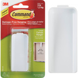 3M Command Large Canvas Hanger, White, 1 Canvas Hanger, 2 Strips 17044-ES