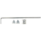 National Hardware 1-2 In. X 18 In. Zinc Plated Steel Cane Bolt N177-196 201451