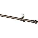 Kenney Dresden 28 In. To 48 In. 7/16 In. Standard Cafe Rod, Oil Rubbed Bronze