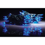 J Hofert Blue 100-Bulb Italian Style LED Light Set