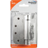 National Hardware 4 In. Satin Nickel 5/8 In. Radius Spring Door Hinge