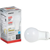 Satco 60W Equivalent Warm White A19 GU24 LED Light Bulb S29840