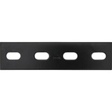 National Hardware 6 In. x 1-1/2 In. Black Heavy Duty Mending Plate