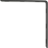 National Hardware 7.1 In. x 1.5 In. Black Heavy-Duty Corner Brace