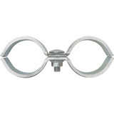 National Hardware 2 In. Zinc Plated Steel Universal Pipe Clamp