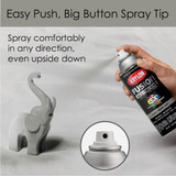 Krylon Fusion All-In-One Gloss Spray Paint & Primer, Smoke Gray K02723007 772566