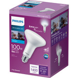 Philips 100W Equivalent Daylight BR30 Medium Dimmable LED Floodlight Light Bulb