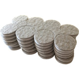 Shepherd Hardware 1 In. Beige Self-Adhesive Commercial Grade Felt Pads (48-Count)