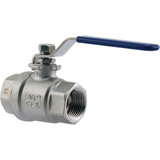 PLUMB-EEZE 1 In. FPT Stainless Steel Full Port Ball Valve PEBVSS-1010