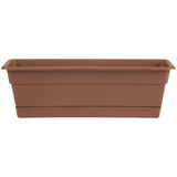 Bloem Dura Cotta 24 In. Plastic Terra Cotta Flower Box DCBT24-46