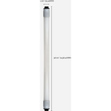 Satco 110W Equivalent 96 in. Natural Light T8 Recessed Double Contact LED Tube Light Bulb