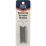 Best Look Butterfly Replacement Scraper Blade (5-Pack)