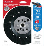 Diablo 7 In. Metal Grinder/Sander Conversion Kit (2-Pack)