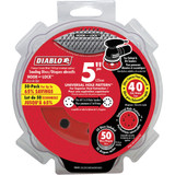 Diablo 50pk 5'' Ros Disc 40g DCD050040H50G