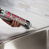 DAP KWIK SEAL ULTRA 10.1 Oz. Clear Kitchen & Bath Silicone Sealant 7079818898 771386
