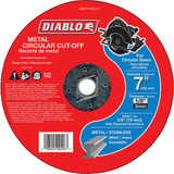 Diablo Type 1 7 In. x 1/8 In. x 5/8 In. Metal Cut-Off Wheel DBD070125L01F