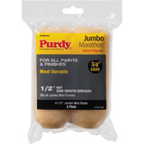 Purdy Jumbo Marathon 4-1/2 In. x 1/2 In. Mini Knit Fabric Roller Cover (2-Pack)