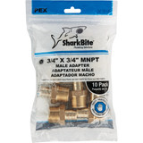 SharkBite 3/4 In. CF x 3/4 In. MPT Brass PEX Adapter