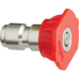 Forney Quick Connect 4.5mm 0 Deg. Red Pressure Washer Spray Tip 75157