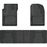 WeatherTech Trim-to-Fit Black Rubber Floor Mat (3-Piece) 11AVMOTHSB