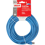 RCA 50 Ft. CAT-5 Blue Network Cable