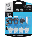 High and Mighty 20 Lb. to 40 Lb. Picture Hanger Kit (8-Piece) 515314