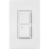 Lutron Maestro White Dimmer & Fan Control Switch MACL-LFQH-WH