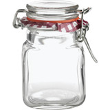 Kilner 2 Oz. Square Clip Top Glass Jar 0025.460 Pack of 12