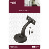 National Hardware Oil Rubbed Bronze Zinc Handrail Bracket