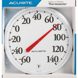 Acurite 12.5" Dia Plastic Dial Indoor & Outdoor Thermometer