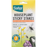 Safer Sticky Stakes Disposable Indoor/Outdoor Insect Trap (7-Pack)