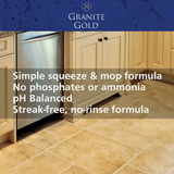 Granite Gold 32 Oz. Squeeze and Mop Floor Cleaner GG0046 601848