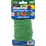 Rapiclip 32 Ft. Green Soft Wire Plant Tie 858