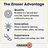 Zinsser Odor Killing Water-Based Interior Primer, White, 1 Qt. 307648 771804
