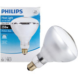Philips 250W Clear Medium BR40 Incandescent Heat Light Bulb 416743