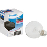 Philips DuraMax 25W Clear Medium G25 Incandescent Globe Light Bulb 168872