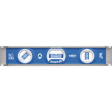 Empire True Blue 10 In. Aluminum Rare Earth Magnetic Dual-Pitch Torpedo Level