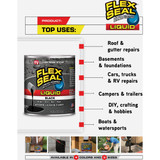 FLEX SEAL 1 Gal. Liquid Rubber Sealant, White US855WHT01-2 771723