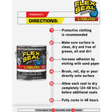 FLEX SEAL 1 Gal. Liquid Rubber Sealant, White US855WHT01-2 771723