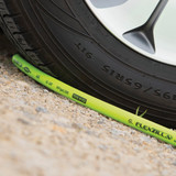 Flexzilla 3-8 In. x 100 Ft. Polymer-Blend Air Hose with 1-4 In. MNPT Fittings HFZ38100YW2 594119
