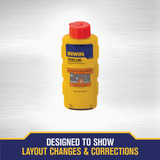 Irwin STRAIT-LINE 8 Oz. Orange Hi-Visibility Chalk Line Chalk 64905ZR 329924