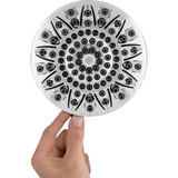Waterpik RainFall+ Rain Shower 7-Spray 1.8 GPM Fixed Showerhead, Chrome
