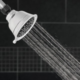 Waterpik PowerSpray+ 3-Spray 1.8 GPM Fixed Showerhead, Chrome VAT-313E 403567