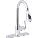Home Impressions 1-Handle Lever Pull-Down Kitchen Faucet, Chrome FP4AF268CP-JPA1