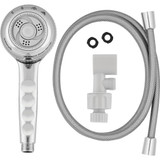 Waterpik PowerSpray+ 4-Spray 1.8 GPM Handheld Shower, Chrome SM-453CGE 403541
